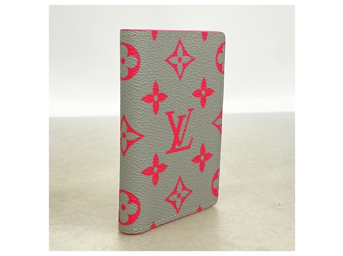 Louis Vuitton Monogram Glow Organizer de Poche Card Case Gris - vista 2