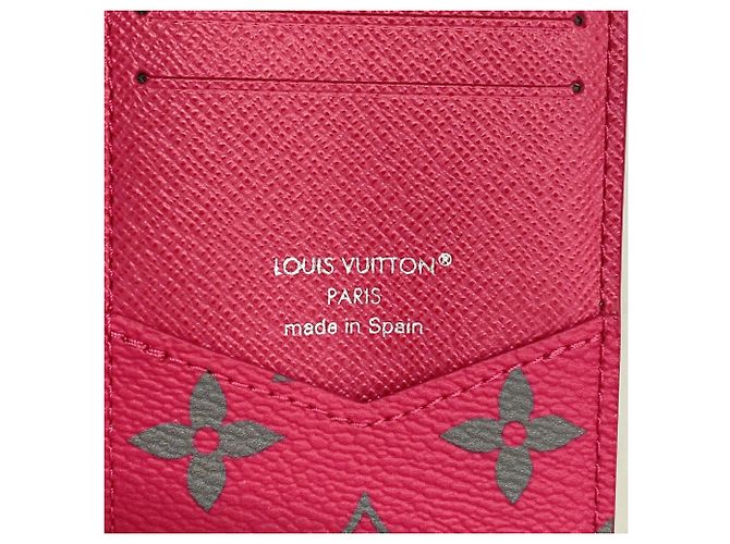 Louis Vuitton Monogram Glow Organizer de Poche Card Case Gris - vista 4