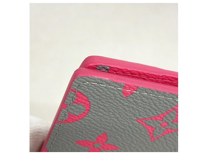 Louis Vuitton Monogram Glow Organizer de Poche Card Case Gris - vista 5