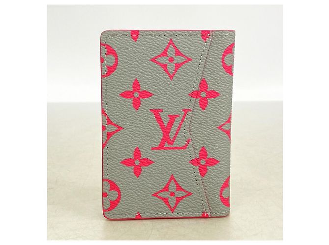 Louis Vuitton Monogram Glow Organizer de Poche Card Case Gris - vista 6