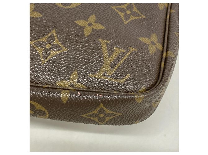 Louis Vuitton Monogram Pochette Accessoires M51980 Brown Women's Bag/Pouch - view 6