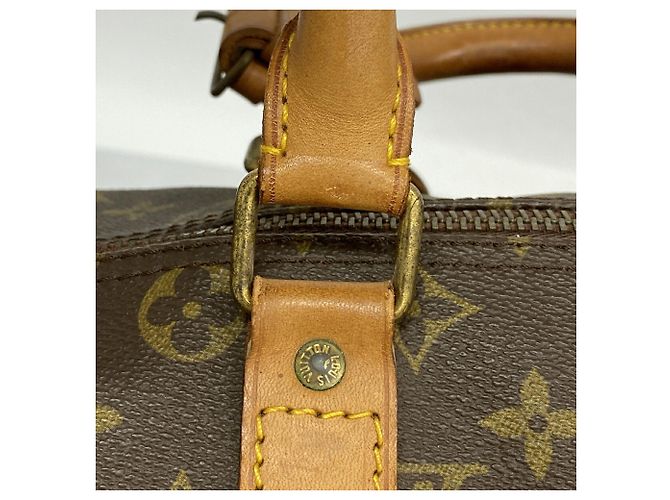 Louis Vuitton Boston Monogram Keepall 45 Marrone - vista 11