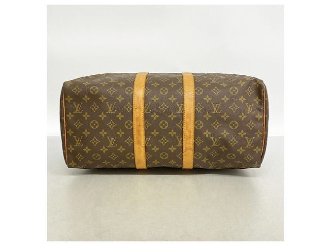 Louis Vuitton Boston Monogram Keepall 45 Marrone - vista 3