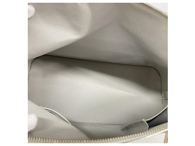 Borsa Louis Vuitton Alma GM Monogram Miroir Argento - vista 4