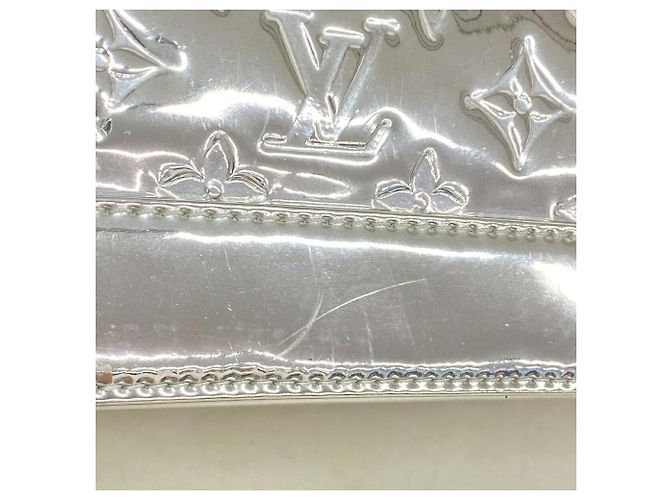 Borsa Louis Vuitton Alma GM Monogram Miroir Argento - vista 6