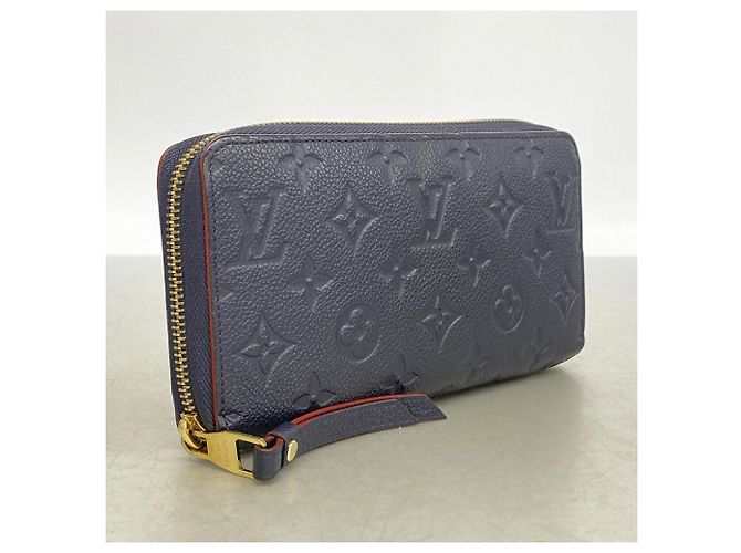 Portafoglio Zippy Monogram Empreinte Louis Vuitton Rosso - vista 2