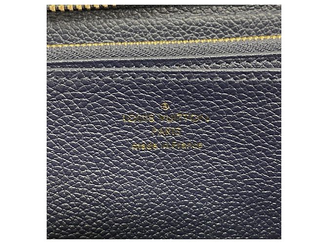 Portafoglio Zippy Monogram Empreinte Louis Vuitton Rosso - vista 4
