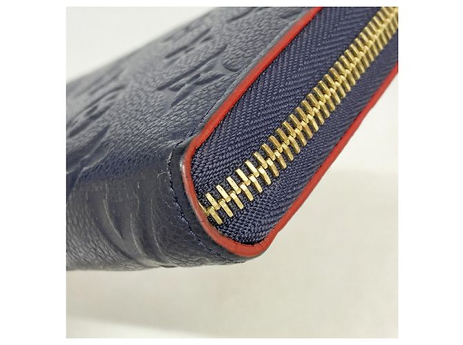 Portafoglio Zippy Monogram Empreinte Louis Vuitton Rosso - vista 5