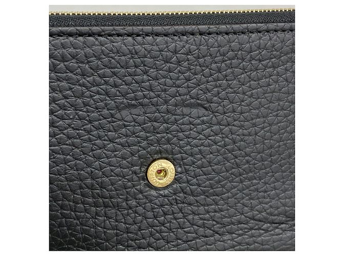 Capucines Cartera Louis Vuitton Tri-fold Negro Rosa - vista 5