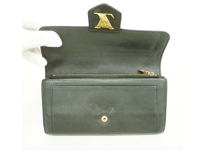 Louis Vuitton Portefeuille Lockme Long Wallet M60861 Noir Nero - vista 11