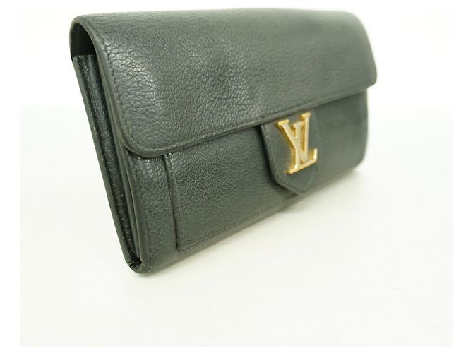 Louis Vuitton Portefeuille Lockme Long Wallet M60861 Noir Nero - vista 2
