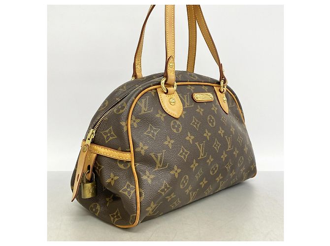 Borsa Louis Vuitton Monogram Montorgueil PM Marrone - vista 2