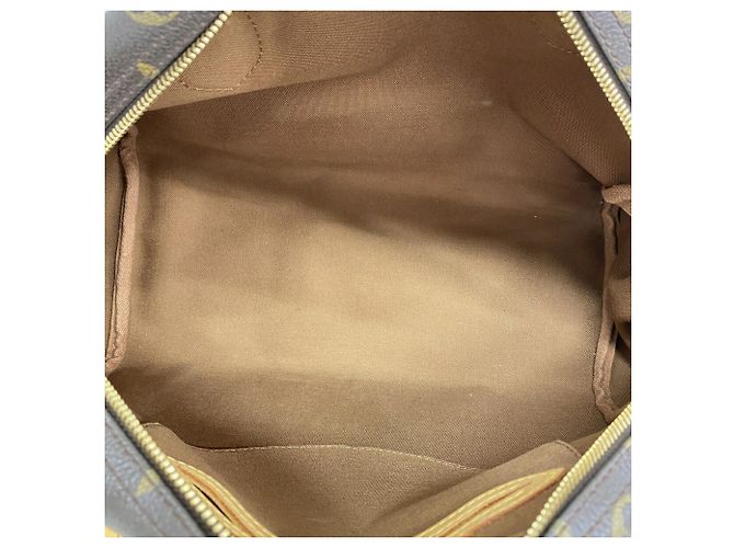 Borsa Louis Vuitton Monogram Montorgueil PM Marrone - vista 4