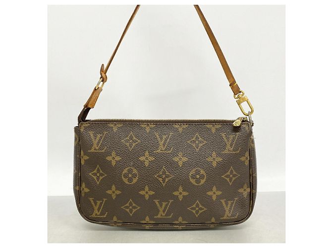 Louis Vuitton Monogram Pochette Accessoires M51980 Marrone - vista 11