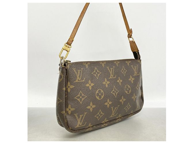 Louis Vuitton Monogram Pochette Accessoires M51980 Marrone - vista 2