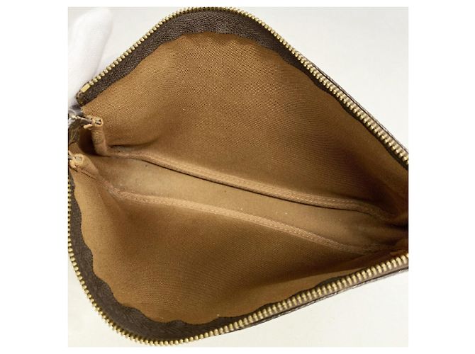 Louis Vuitton Monogram Pochette Accessoires M51980 Marrone - vista 4
