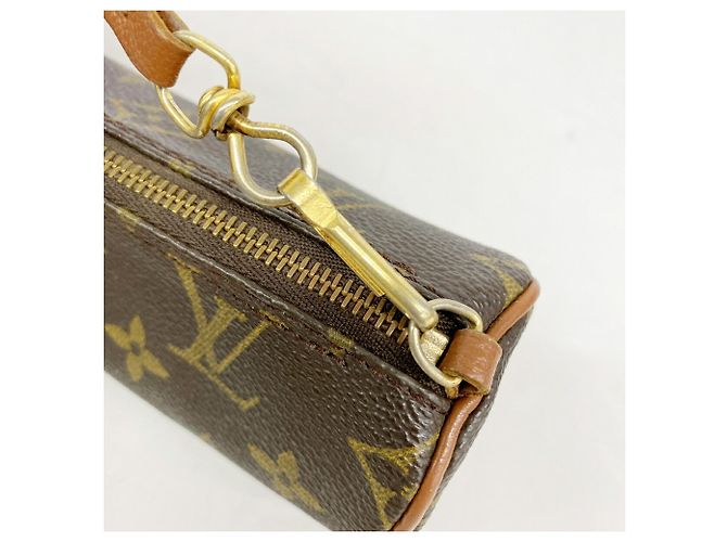 Borsa Louis Vuitton Monogram Papillon 30 Marrone - vista 11