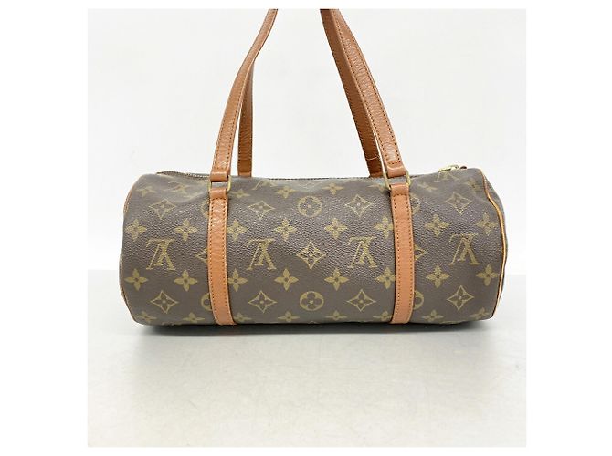 Borsa Louis Vuitton Monogram Papillon 30 Marrone - vista 12