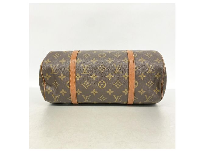 Borsa Louis Vuitton Monogram Papillon 30 Marrone - vista 3