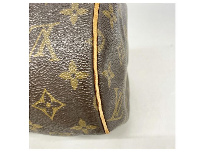 Borsa Louis Vuitton Monogram Papillon 30 Marrone - vista 7