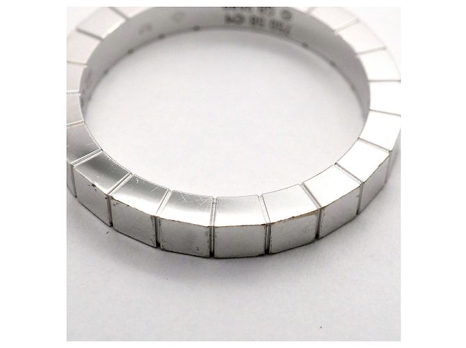 Bague Cartier Lanieres en or blanc 18K - vue 10