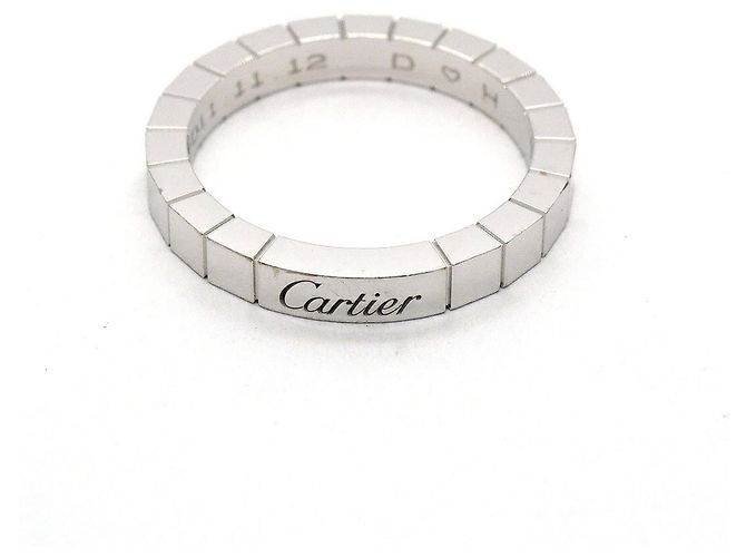 Bague Cartier Lanieres en or blanc 18K - vue 3
