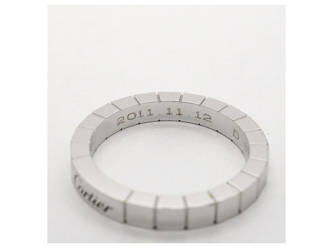 Bague Cartier Lanieres en or blanc 18K - vue 5