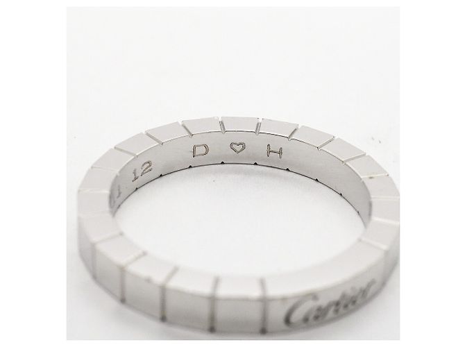 Bague Cartier Lanieres en or blanc 18K - vue 6