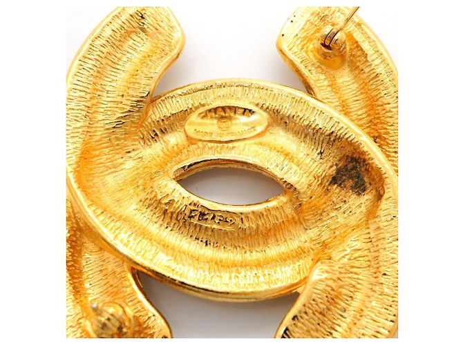 Spilla Chanel placcata oro D'oro - vista 4
