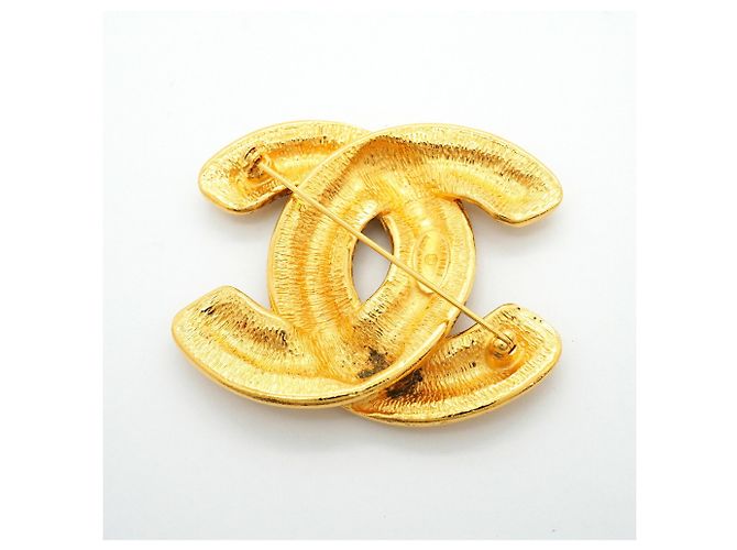 Spilla Chanel placcata oro D'oro - vista 5