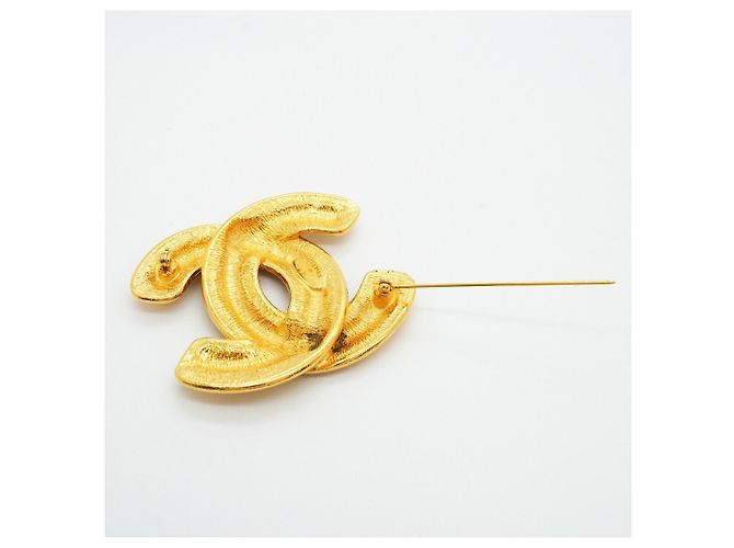 Spilla Chanel placcata oro D'oro - vista 6