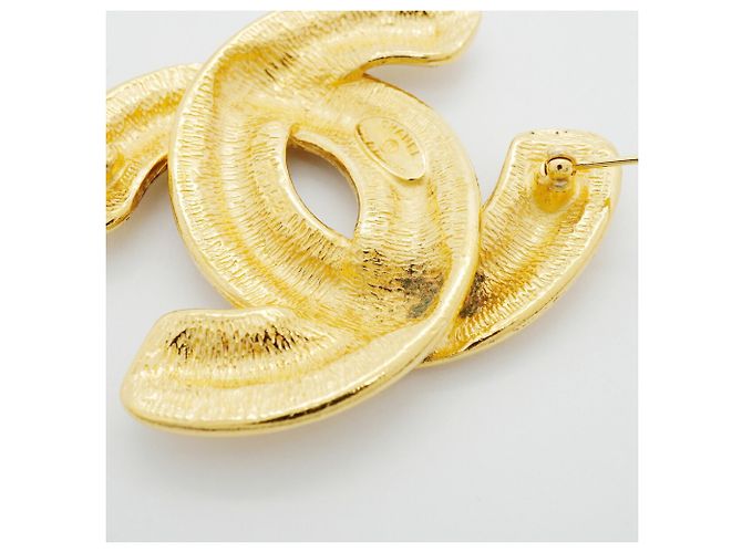 Spilla Chanel placcata oro D'oro - vista 7