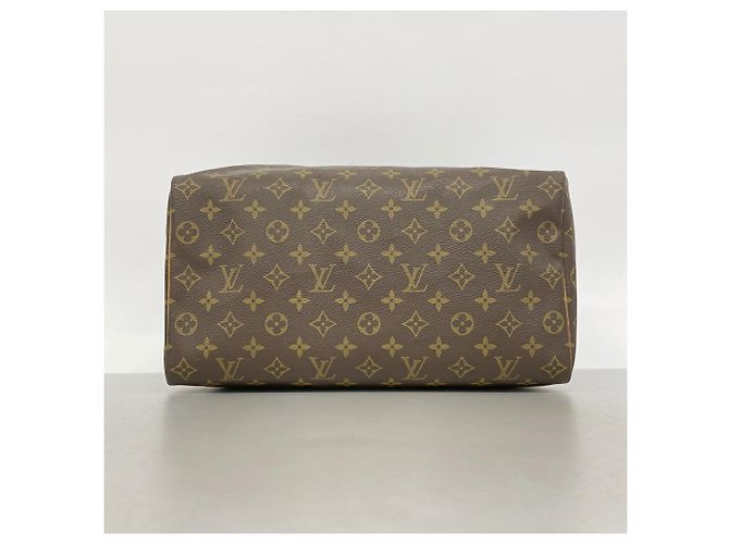 Borsa Louis Vuitton Monogram Speedy 35 Marrone - vista 3