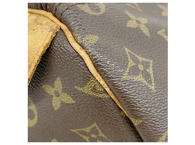Borsa Louis Vuitton Monogram Speedy 35 Marrone - vista 8