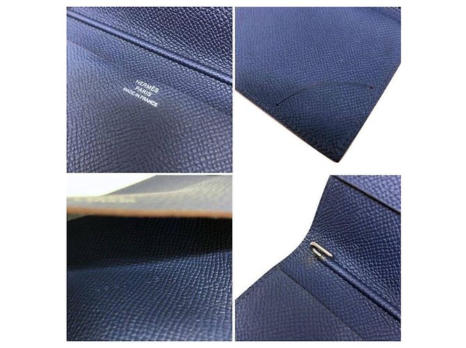 Hermès Capa de Agenda Hermes Vision2 Multicor Laranja Azul marinho - vista 3