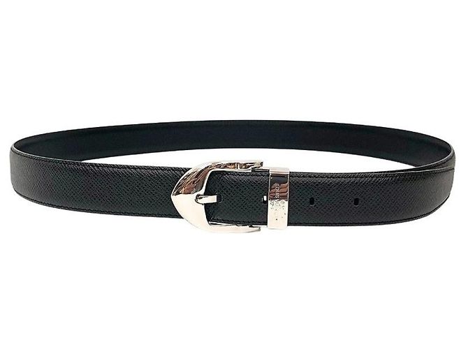 Cintura Louis Vuitton Taiga Nero - vista 2
