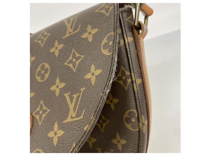 Borsa a tracolla Louis Vuitton Monogram Chantilly GM Marrone - vista 7
