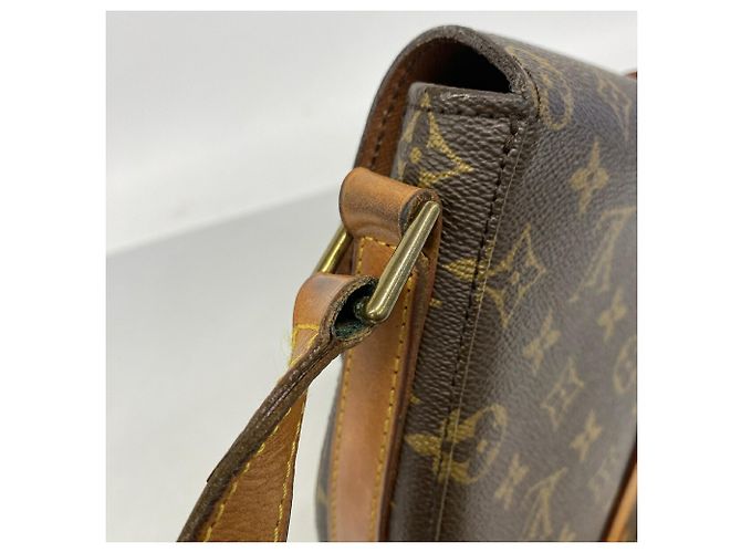 Borsa a tracolla Louis Vuitton Monogram Chantilly GM Marrone - vista 8