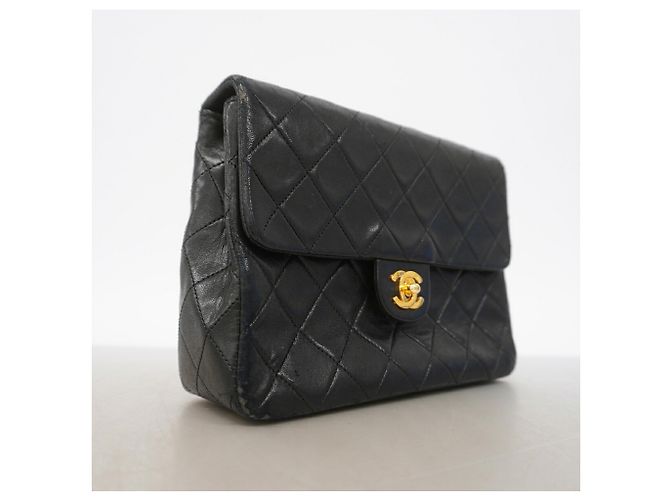 Borsa a tracolla Chanel Matelassé con catena Nero - vista 2