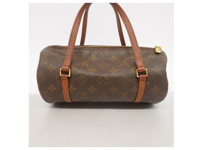 Borsa Louis Vuitton Monogram Papillon 26 Marrone - vista 12