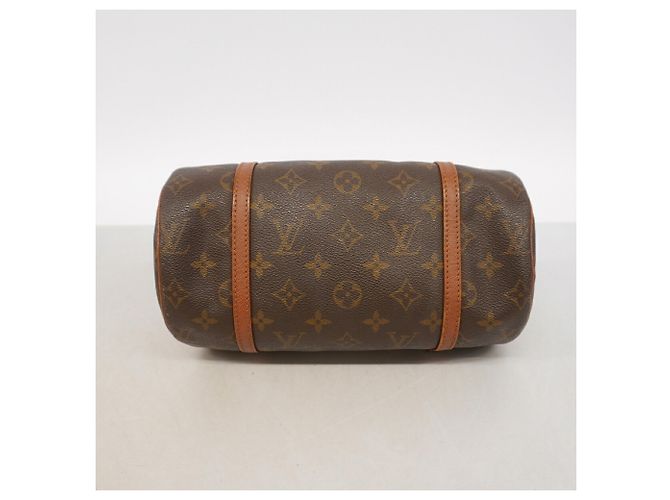 Borsa Louis Vuitton Monogram Papillon 26 Marrone - vista 3