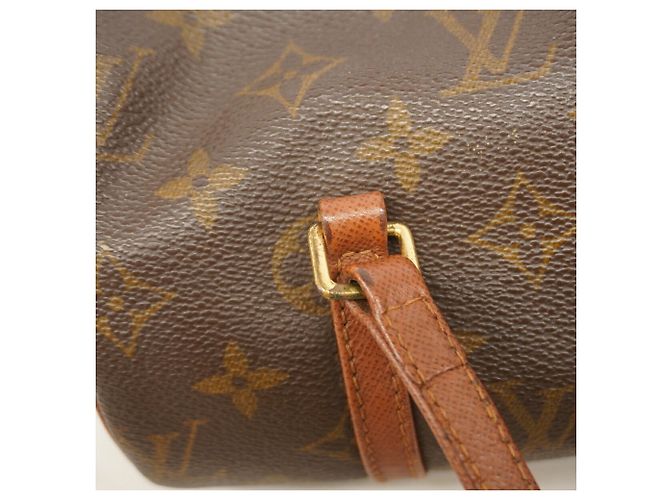 Borsa Louis Vuitton Monogram Papillon 26 Marrone - vista 8