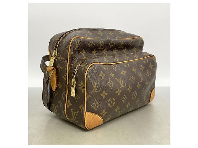 Borsa a tracolla Nile Monogram Louis Vuitton Marrone - vista 2