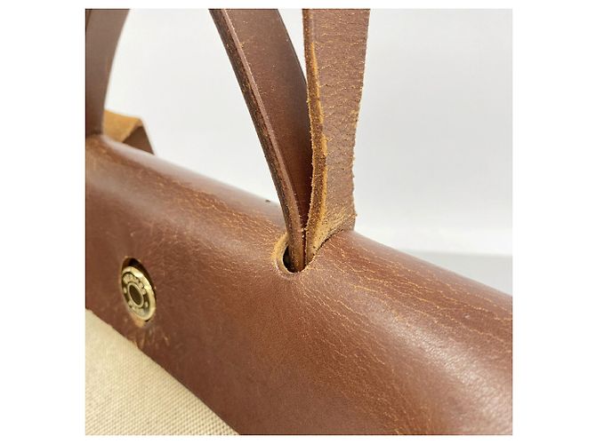 Hermès Hermes Herbag PM Handtasche Braun - Ansicht 6