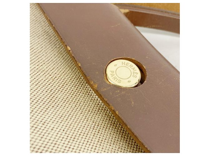 Hermès Hermes Herbag PM Handtasche Braun - Ansicht 8
