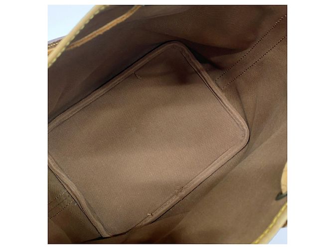 Noe Borsa a tracolla Louis Vuitton Monogram Petit Noé Marrone - vista 4