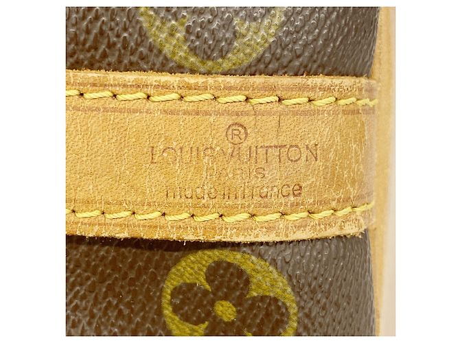 Noe Borsa a tracolla Louis Vuitton Monogram Petit Noé Marrone - vista 5
