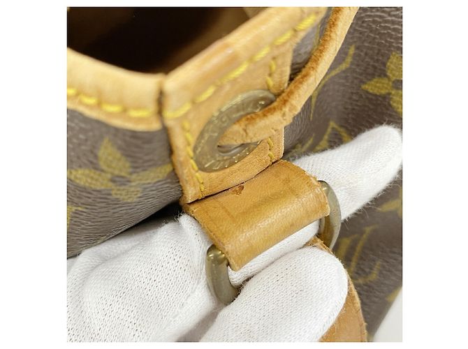 Noe Borsa a tracolla Louis Vuitton Monogram Petit Noé Marrone - vista 6
