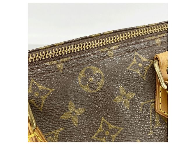 Borsa Louis Vuitton Monogram Speedy 30 Marrone - vista 12