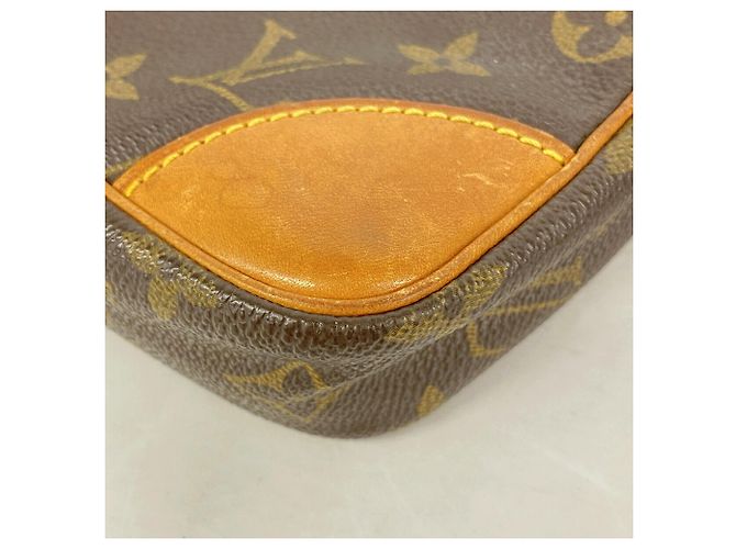 Borsa a pochette Louis Vuitton Monogram Marly Dragonne GM Marrone - vista 11